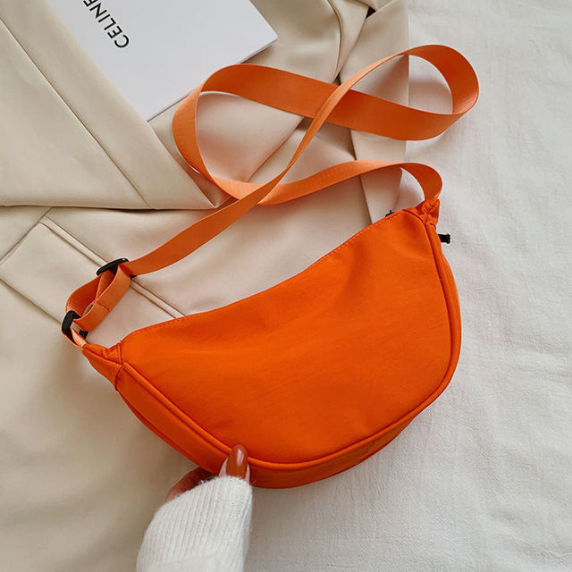 Solid Color Chest Bag For Women Large Capacity Travel Crossbody Female Half Moon Belt Bag Ladies Daily Street Fanny Packs 2022