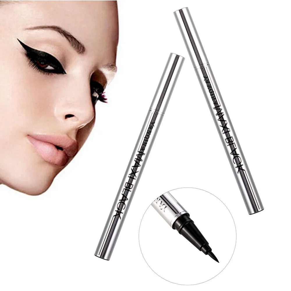 Ultimate Black Long Lasting Eye Liner Pencil Waterproof Eyeliner Smudge-Proof Cosmetic Beauty Makeup Liquid Delineador