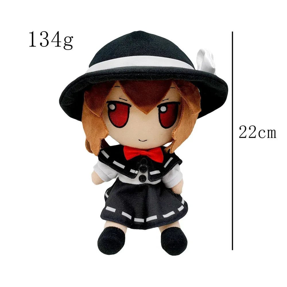 Yorigami Shion Fumo Plush Toy TouHou Project 20cm Sitting Soft Doll Kawaii Plushie Figurine Kids Fans Birthday Christmas Gifts