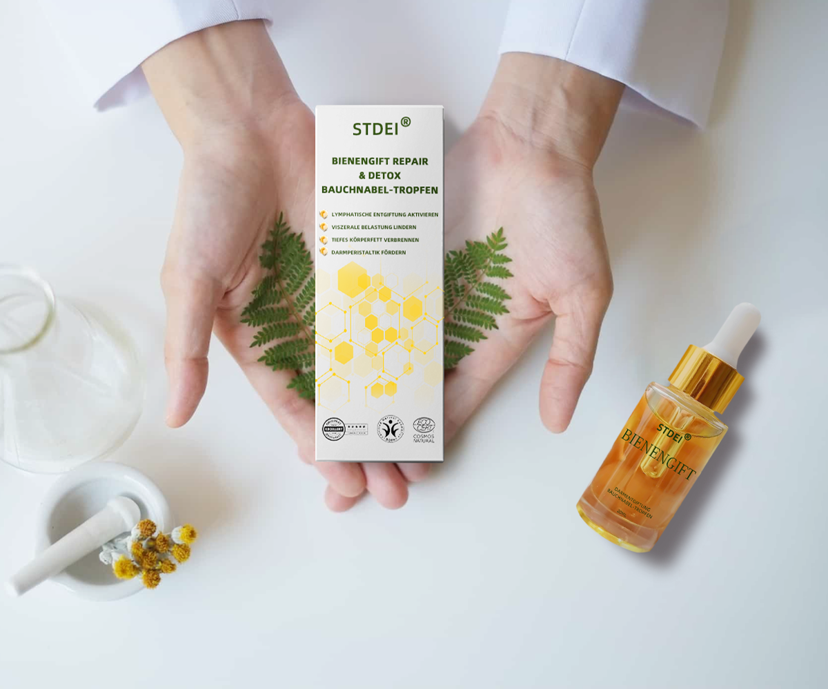 💝STDEI™ Krople do regeneracji i detoksykacji jamy brzusznej z jadem pszczelim（Dla wszystkich problemów z otyłością i limfą）