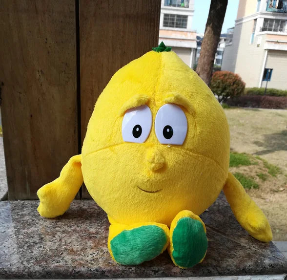 Fruta peluche legumes brinquedo pelucia plush fruits doll vegetables toys Lemon stuffed soft toy banana bee  pineapple Pro