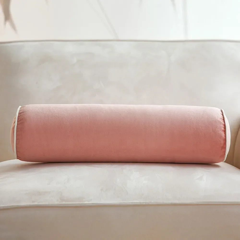 Sofa Cushion Home Living Room Throw Bedside Back Pillow Car Office Bedroom Lumbar Pillow Velvet Candy Sleeping Pillow A0