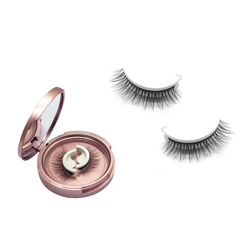 Reusable Self-Adhesive False Eyelash No or Eyeliner Needed Eyelashes Gift