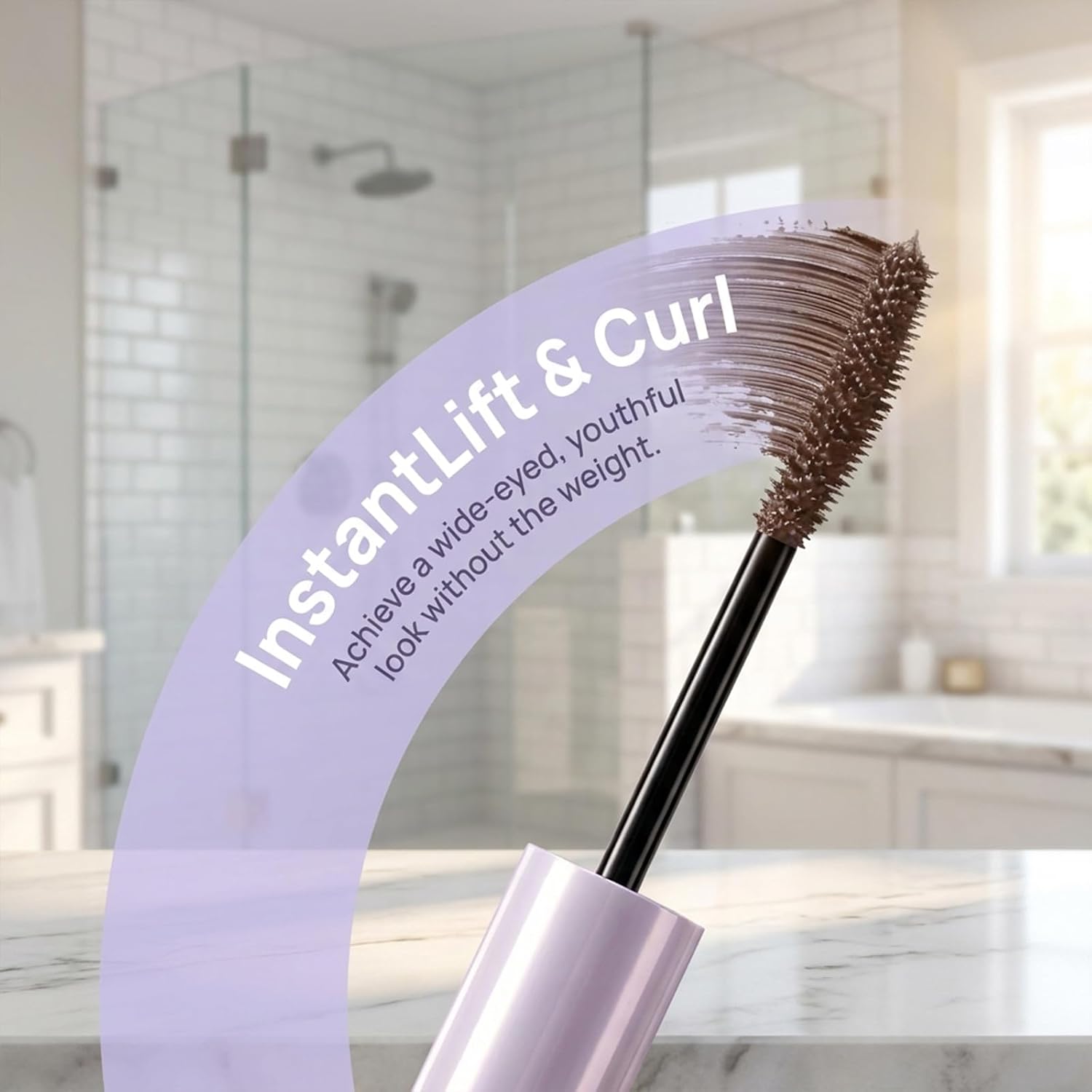 Blushe Lash Casting Mascara Korean, New Upgrade Blush Korean Mascara With Growth Serum, Volumizing & Lengthening Lash Makeup, Lash Enhancement & Regeneration, Smudge Proof & Waterproof