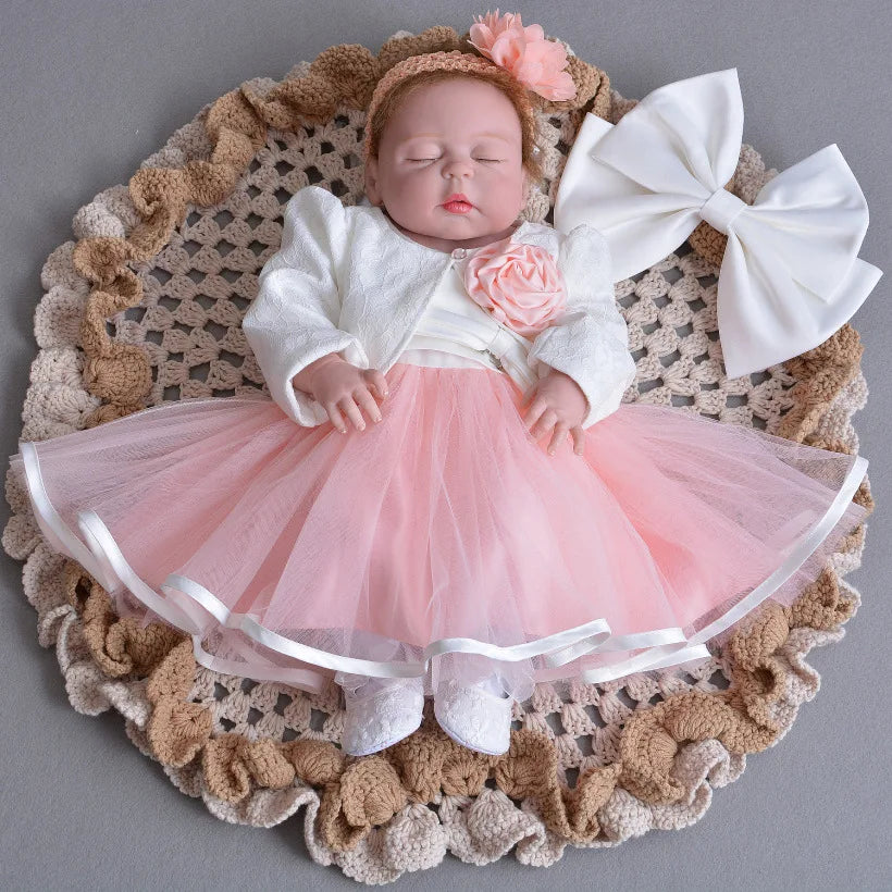 0-24M Pink Baby Girl Dresses