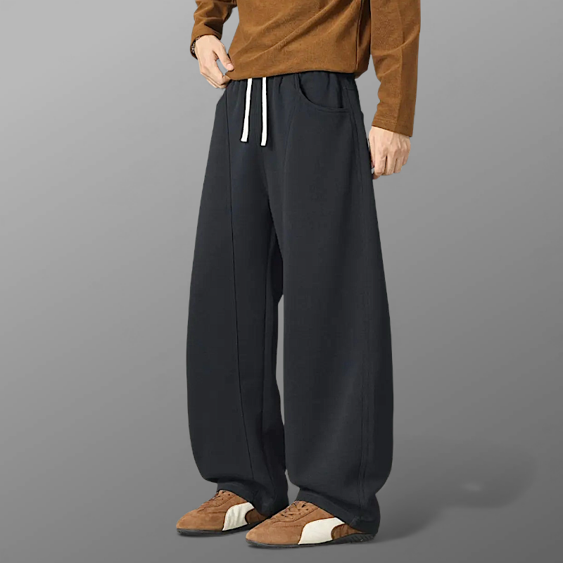 Barrel leg sweat pant