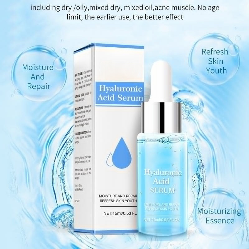 Hyaluronic Acid Face Serum Anti Wrinkle Anti-Aging Shrink Cream