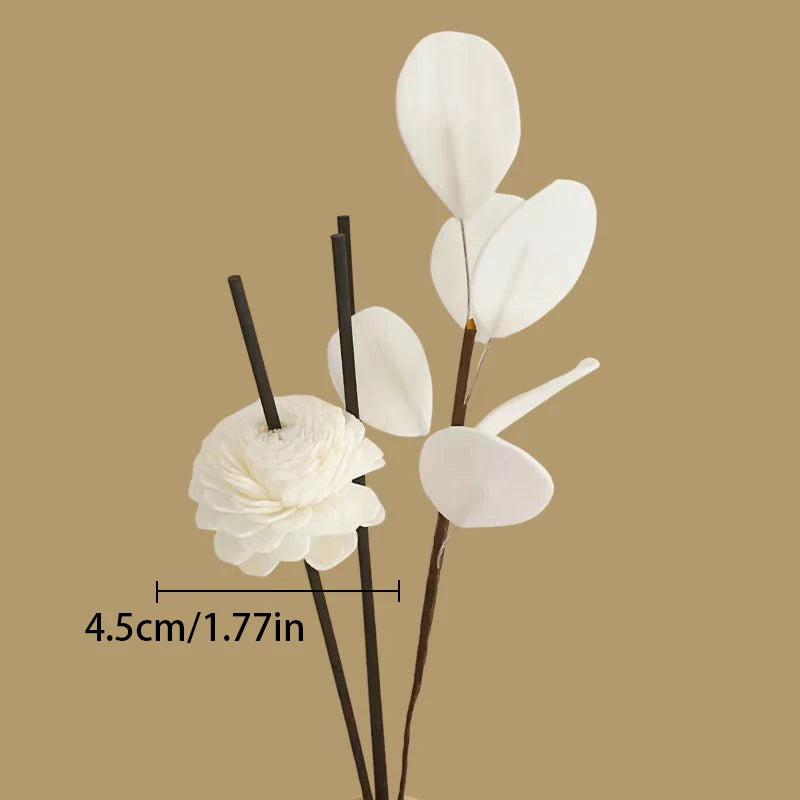 1 Set Diffuser Sticks Flower Aromatherapy Rattan No Fire Aroma Diffuser Sticks Home Living Room Aromatic Incense Supplies