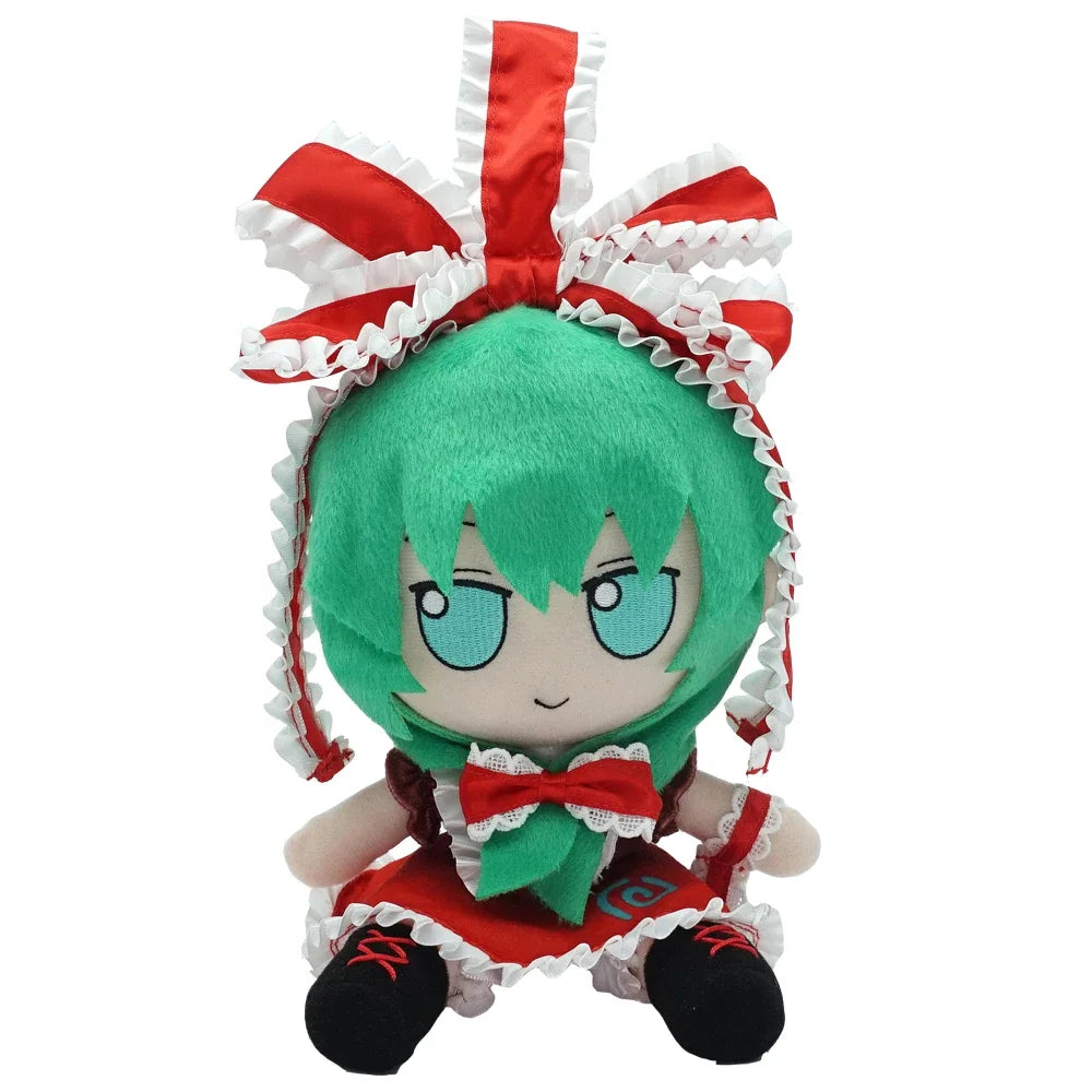 Yorigami Shion Fumo Plush Toy TouHou Project 20cm Sitting Soft Doll Kawaii Plushie Figurine Kids Fans Birthday Christmas Gifts