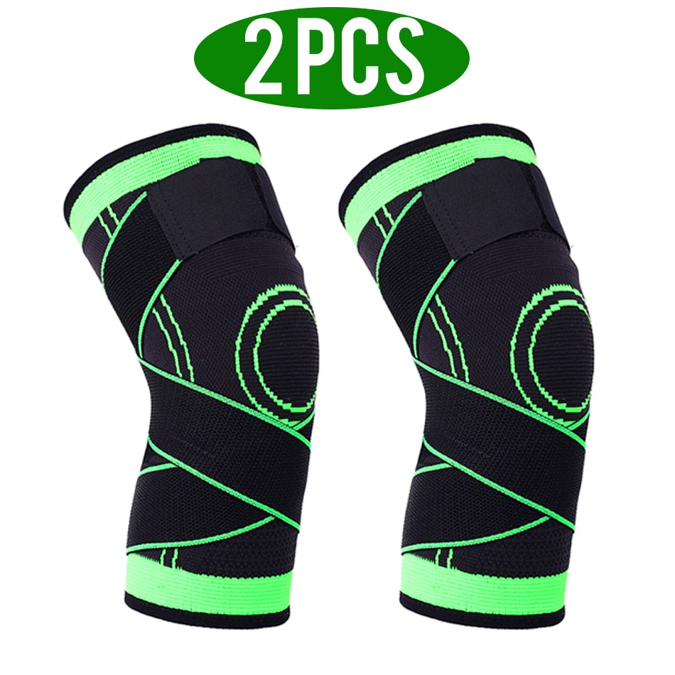 1/2 PCS Knee Pads Braces Sports Support Kneepad Men Women for Arthritis Joints Protector Fitness Compression Sleeve