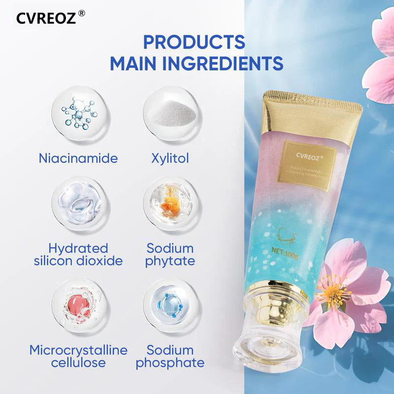 Cvreoz®Niacinamide Whitening Toothpaste-max