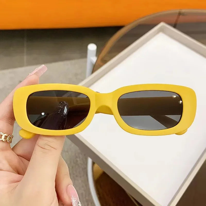 New Small Rectangle Kids Sunglasses Boy Girls Square Frame Sun Glasses Children BabySummer UV400 Protection Oculos De Sol