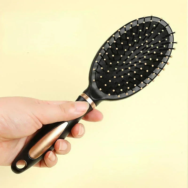 Hair Massage Air Cushion Comb Brush Scalp Hairbrush Detangle Anti Static Salon SPA Hairdressing Styling Tool Oval Round