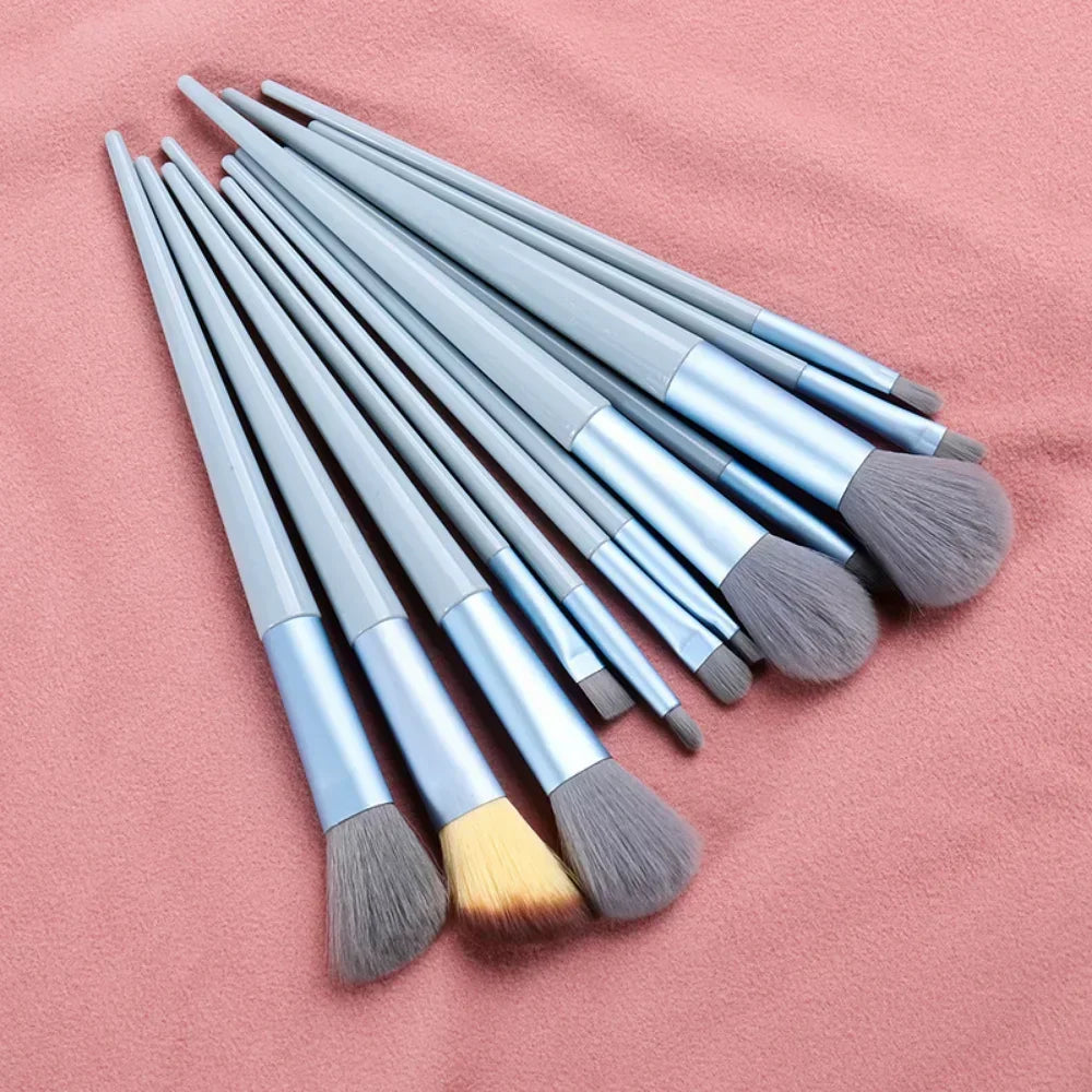 HOT13 PCS Makeup Brushes Set Eye Shadow Foundation Women Cosmetic Brush Eyeshadow Beauty Foundation Brush Soft Make Up Tools