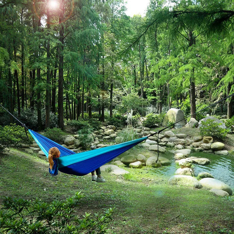 Solid Color Parachute Hammock