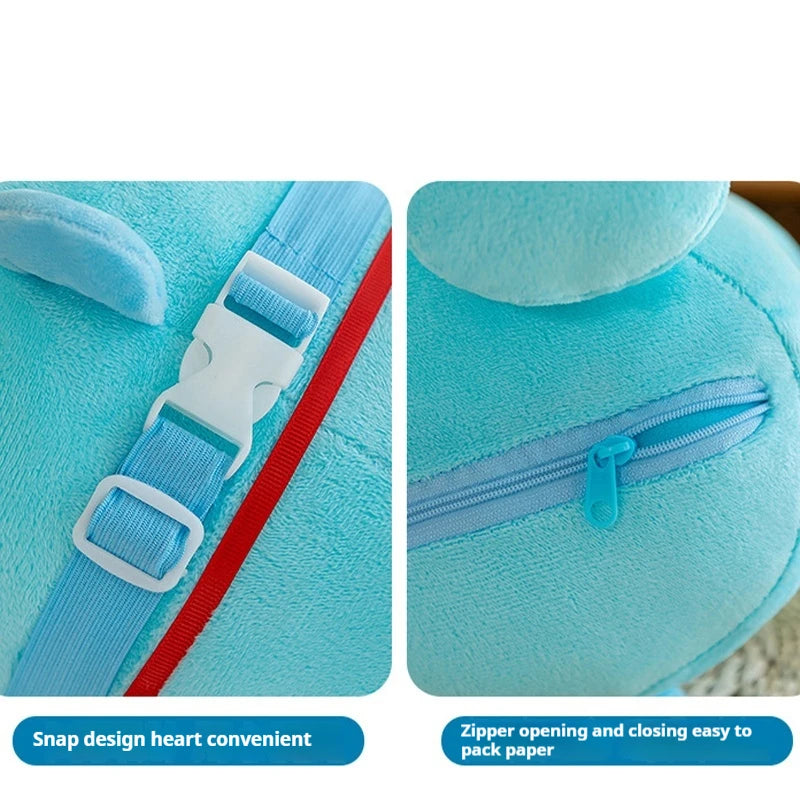 Hangyodon Creative Cartoon Plush Doll Tissue Box Napkin Holder Container Wet Tissue Paper Case Home Car Paper Storage Box