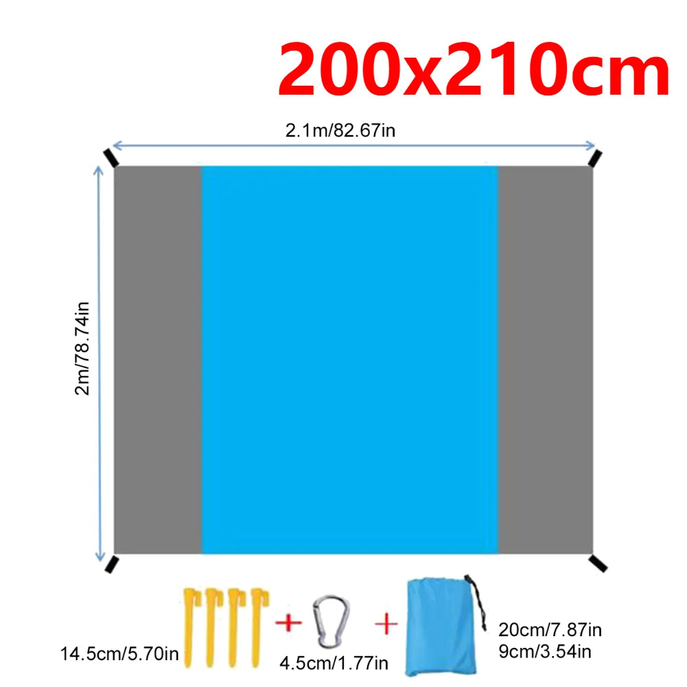 Manta de playa para barbacoa Senderismo Equipo de camping