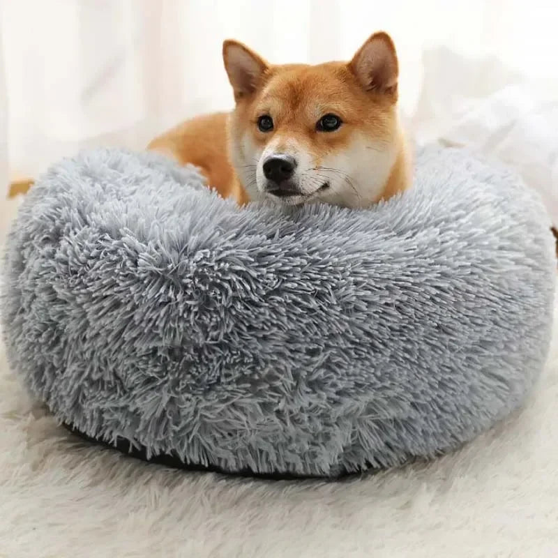 pet kennel cat kennel warm pet supplies dog bed pet bed pet mat Dog kennel removable and washable round plush