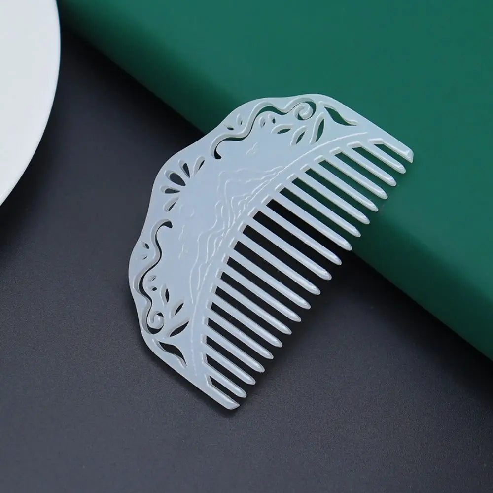 Acetic Acid Acetate Hair Comb Hairpin Flower Chinese Style Chinese Style Hair Stick Hair Sticks for Buns Imitation Jade