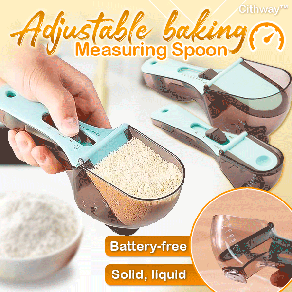 Adjustable Battery-free Baking Measuring Spoon