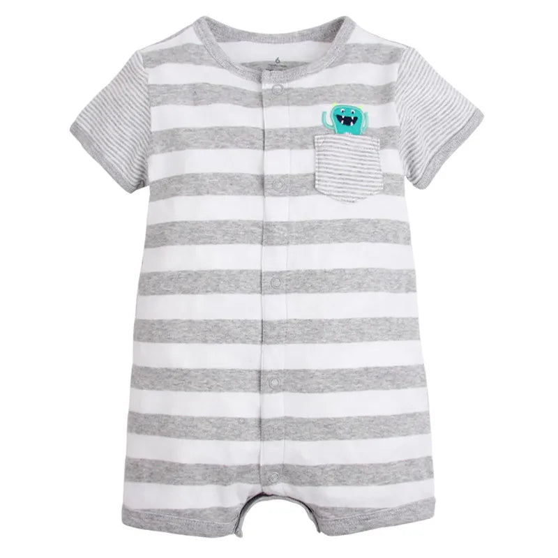 Summer brands Newborn Baby Rompers Short Sleeve