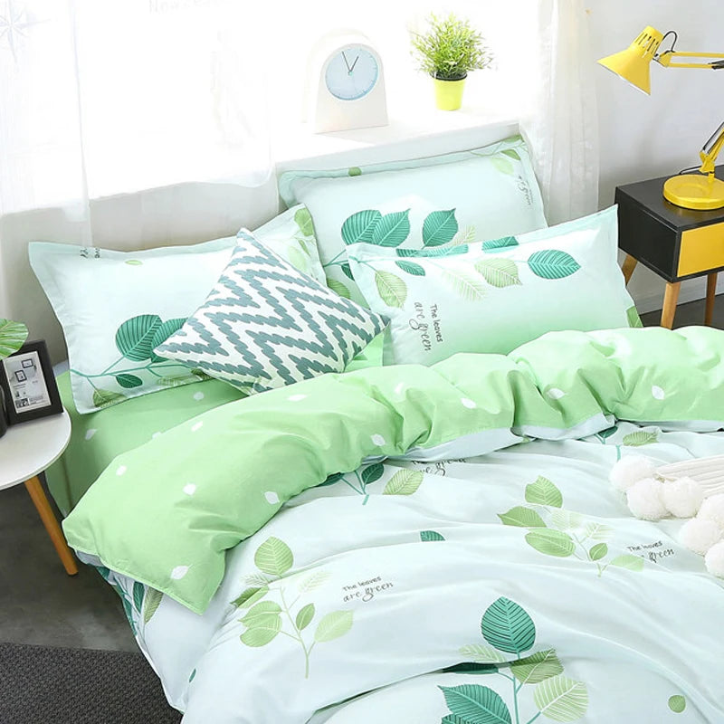 1PC Pillow case 70*70 50*70 50*75  Pillowcase Decorative Pillow Cover Bedding for Hotel Wedding Green