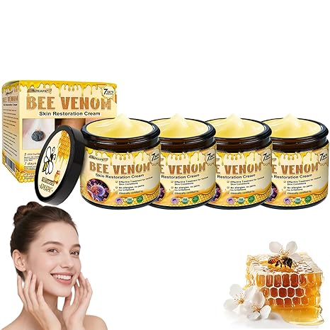 Bee venom skin repair cream, advanced firming and anti-wrinkle, professional bee venom skin care cream, natural bee venom comprehensive cream, suitable for all skin types