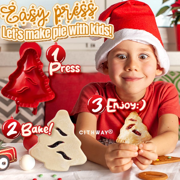Cithway® Christmas One-press Hand Pie Maker