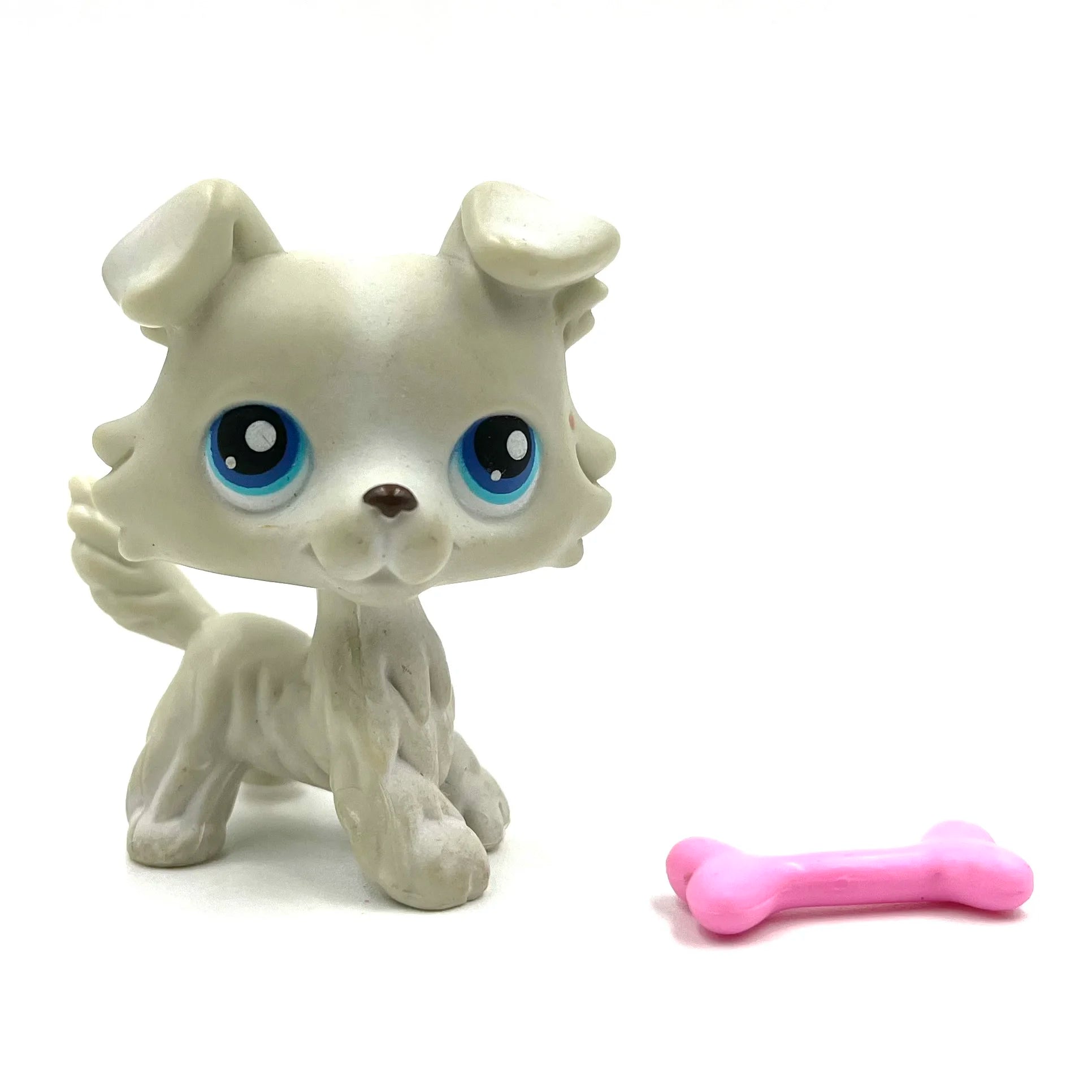 LPS CAT Rare Littlest pet shop bobble head Toy cute great dane dog collie dog dachshund dog spaniel dog