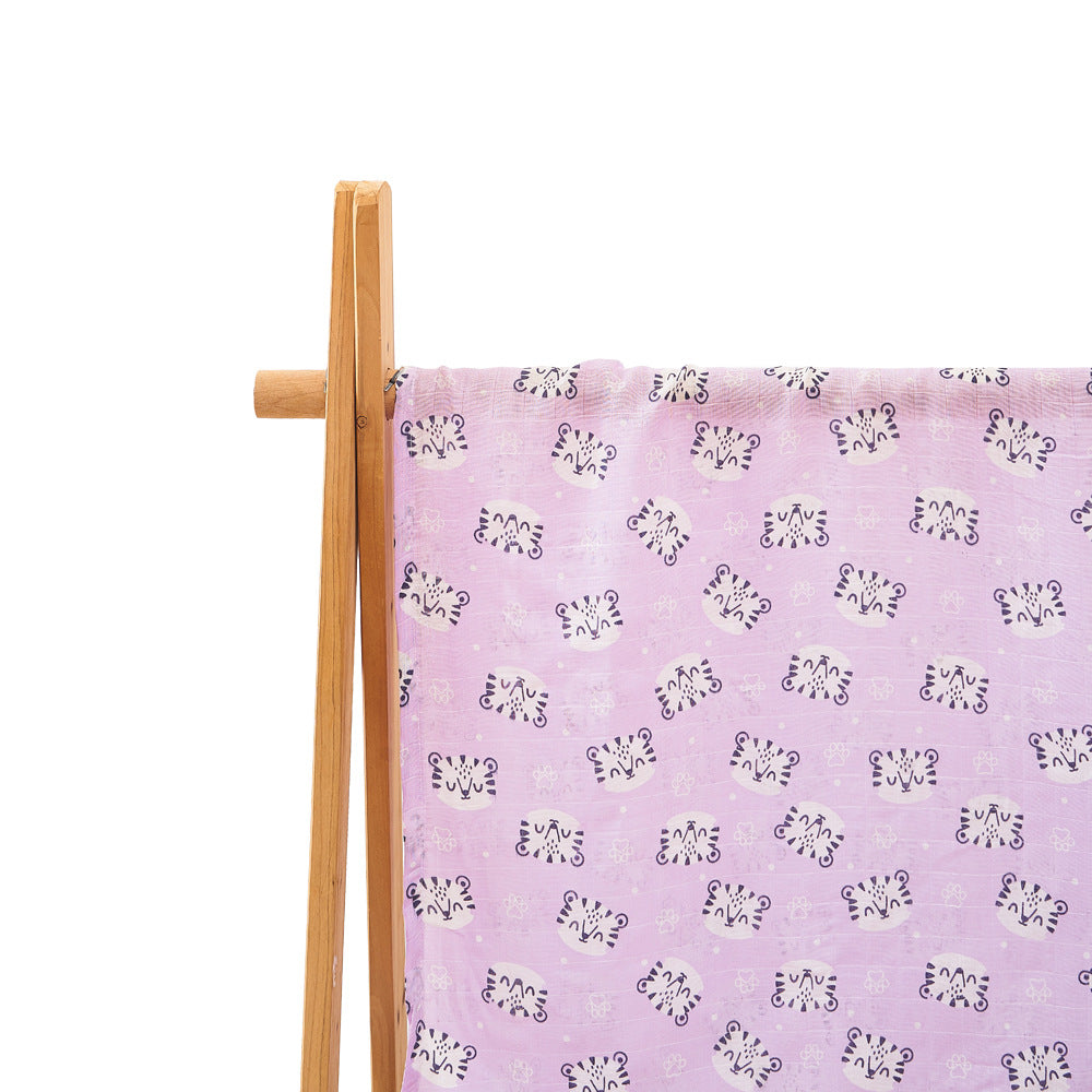 Simple Printed Newborn Baby Bamboo Cotton Baby's Blanket Gro-bag