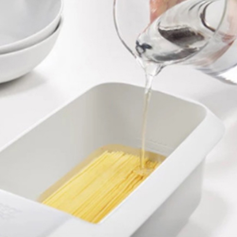 Plastic spaghetti box kitchen cooking vegetables and noodles dual-use plastic storage box kitchen supplies gadgets set draining box