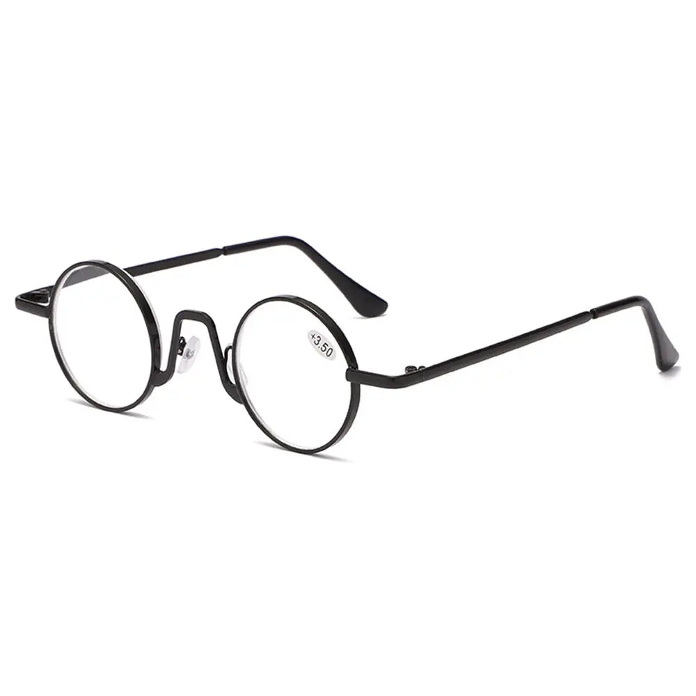 Retro Leopard Asymmetrical Round&Square Reading Glasses Women&Men Presbyopia Glasses Hyperopia Eyeglasses For Elder