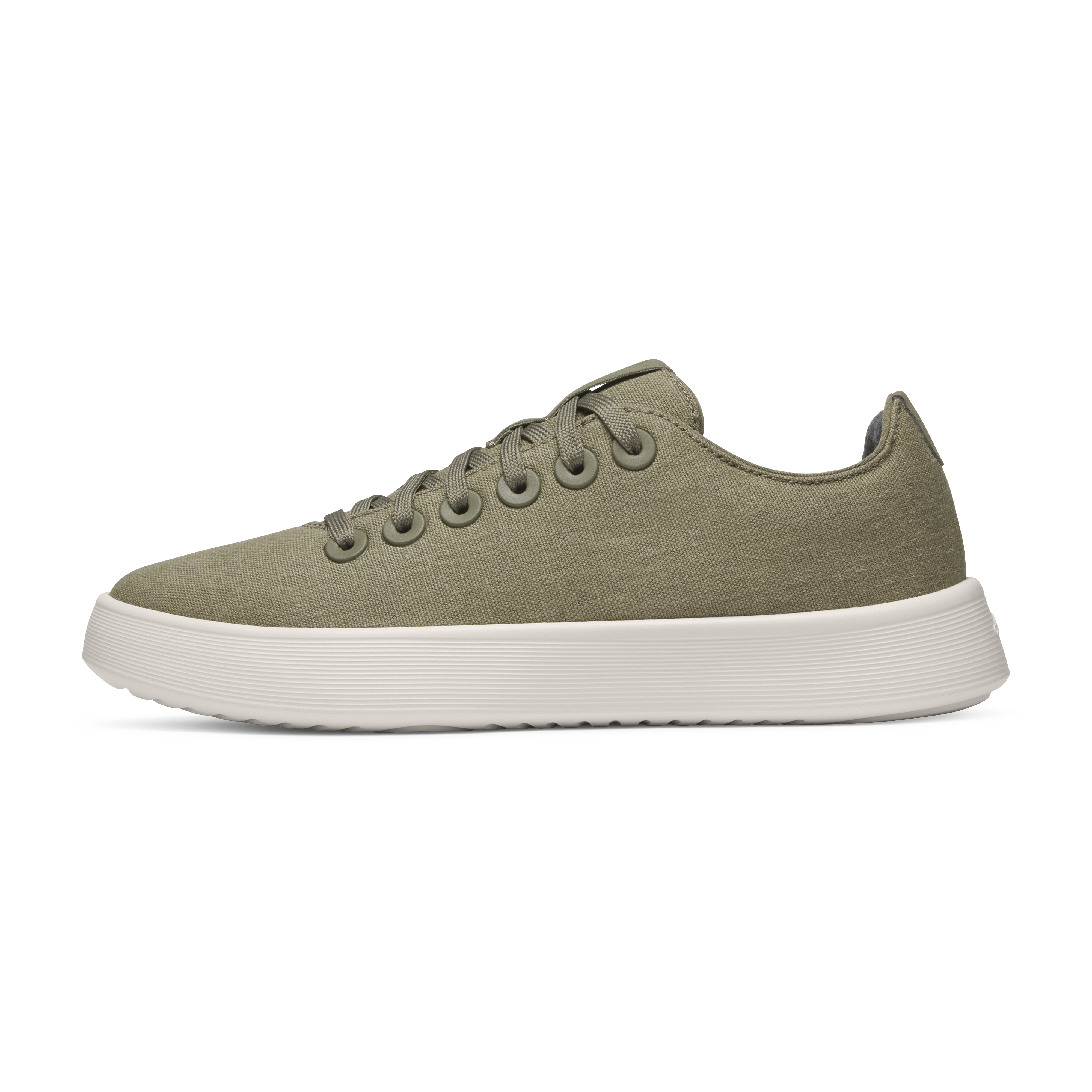 Men's Canvas - Burnt Olive (Natural White Sole)