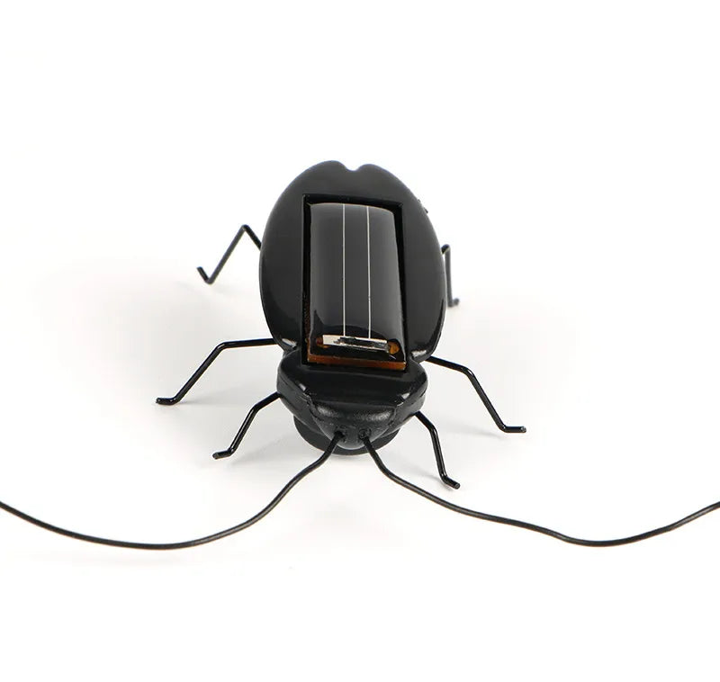 Novelty and Gag Toys Solar Power Cockroach Insect Bug Teaching Toy Gift Baby Kids Plastic Insect Solar Toy