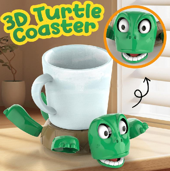 Funny 3D Turtle Coaster