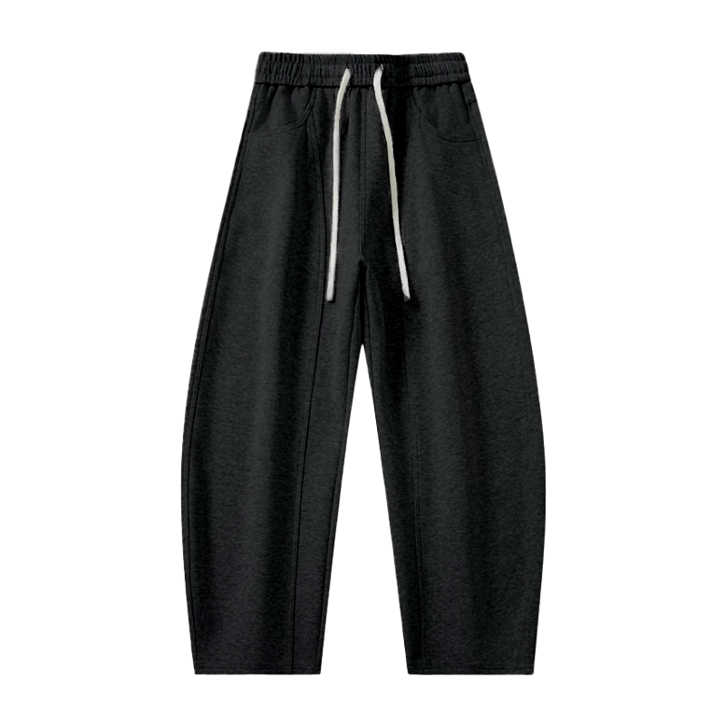 Barrel leg sweat pant