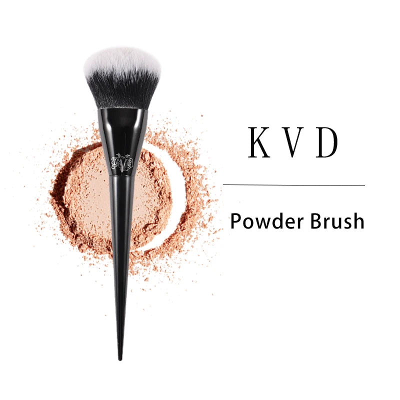 Kat Von D Makeup Brushes Blusher Powder Foundation Concealer Eye Shadow Blending Cosmetic Concealer Beauty Soft Branded Brush