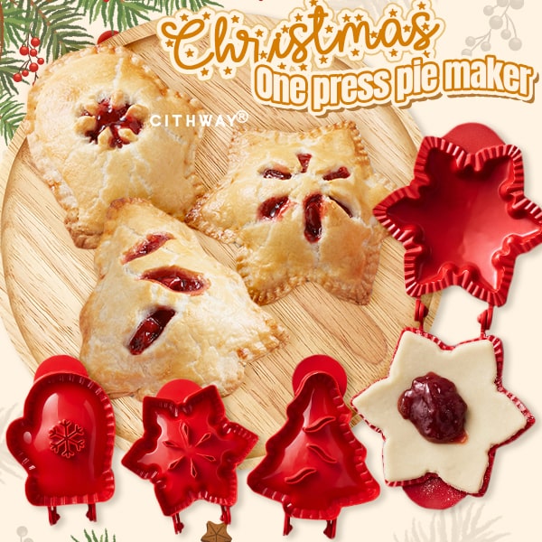 Cithway® Christmas One-press Hand Pie Maker