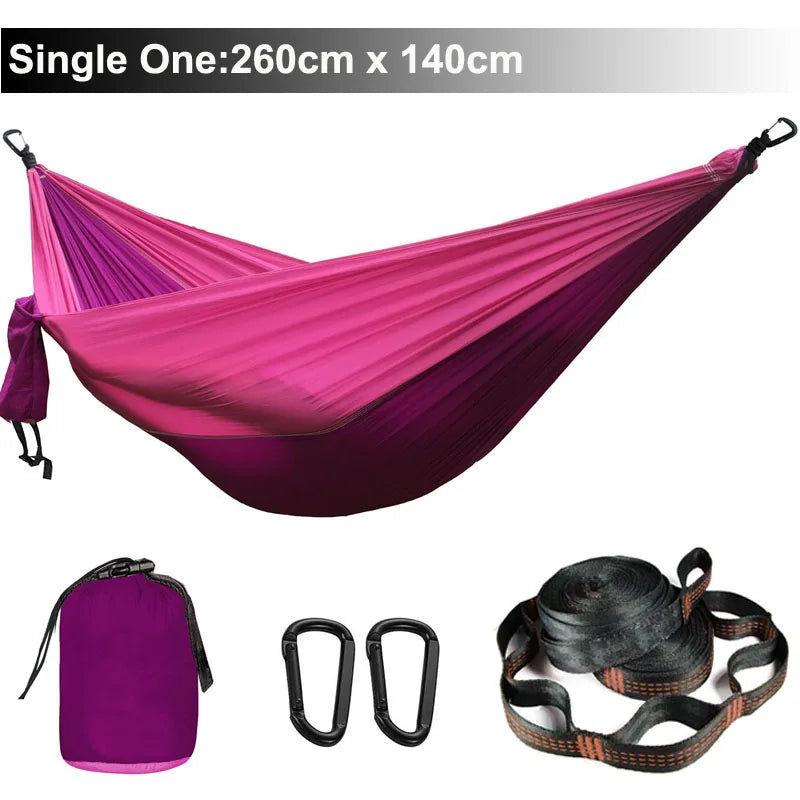 Solid Color Parachute Hammock