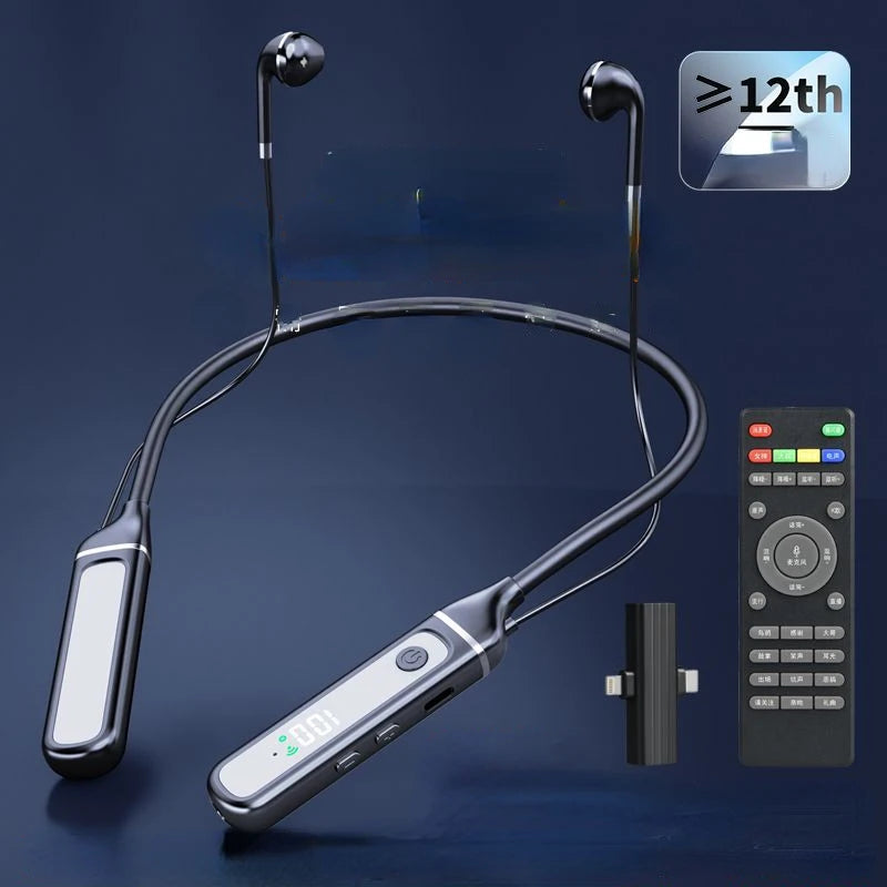 New Live Karaoke 5.3 Bluetooth Headset Built-in Sound Card Wireless Receiver Universal Bluetooth Live Headset Live streaming