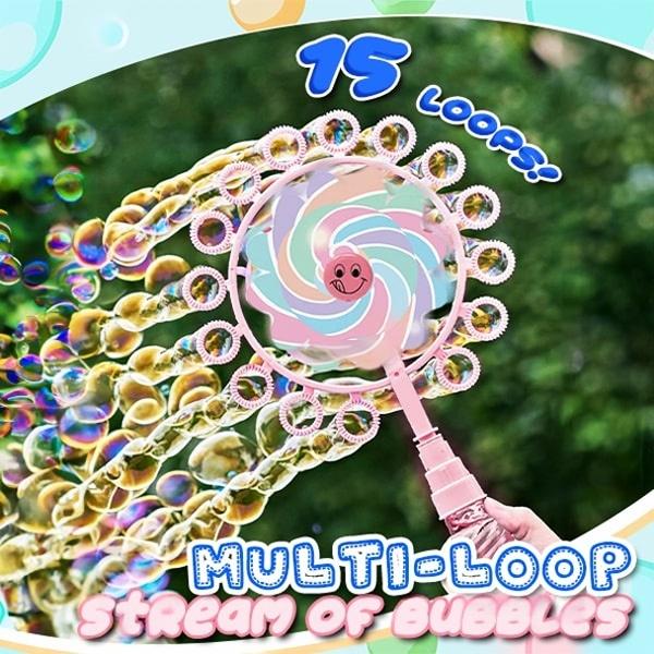 Fun Windmill Bubble Wand Set