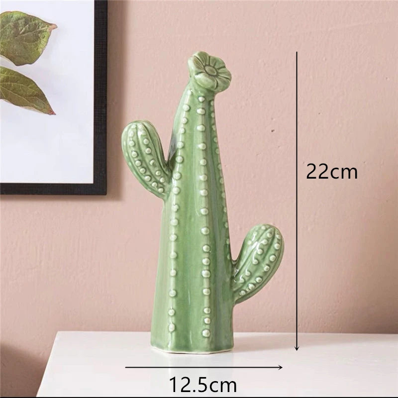 Handicrafts Simulation Cactus Ornaments Art Decorative Home Furnishings Photography Props Green Room Decor