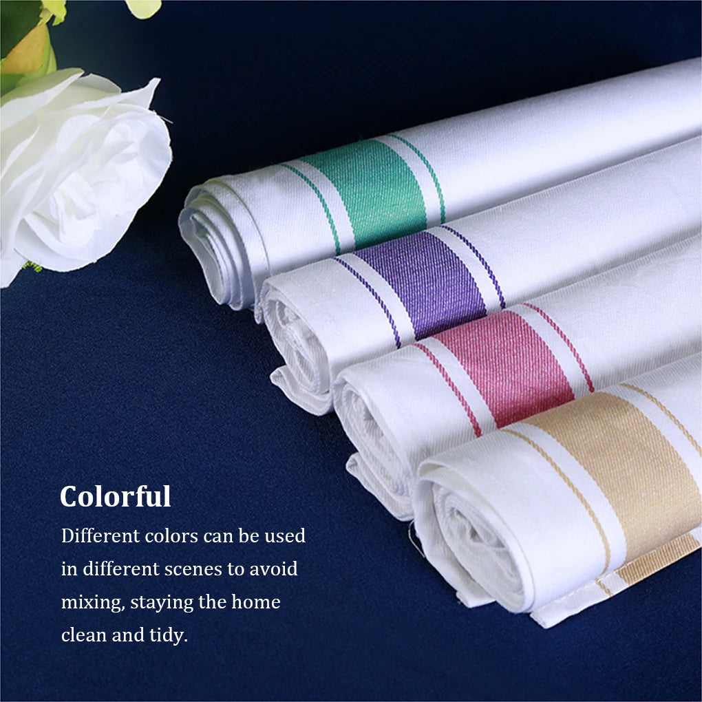 5Pcs Scouring Cloth Cleaning Cloths Towels Reusable Kitchen Washing