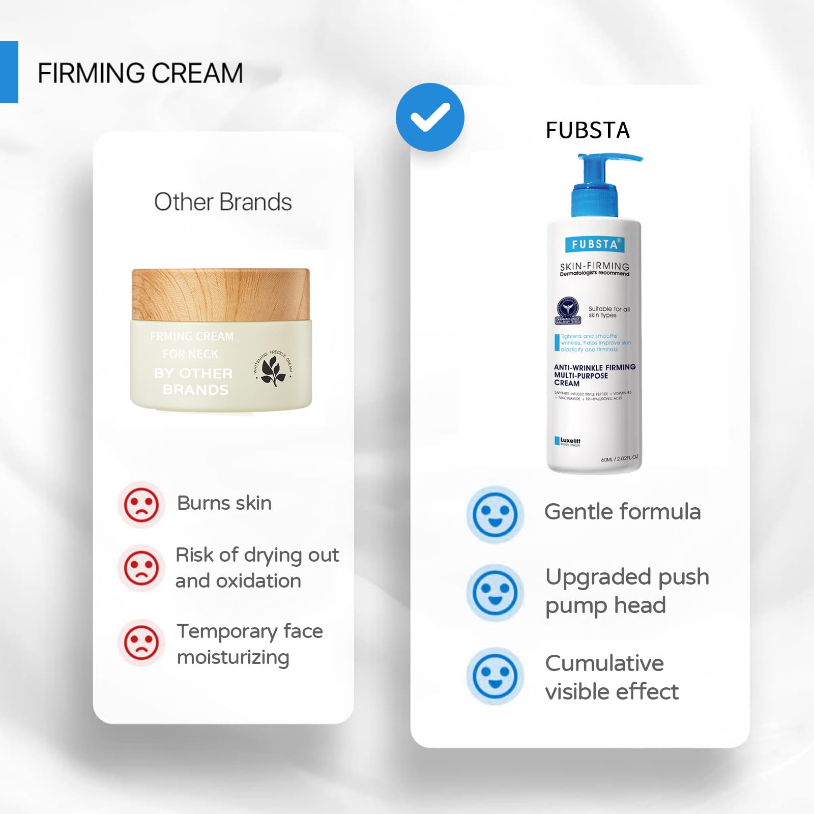 Fubsta Ultra Firming & Revitalizing Cream, Skin Firming Cream - Renew Skin Firmness