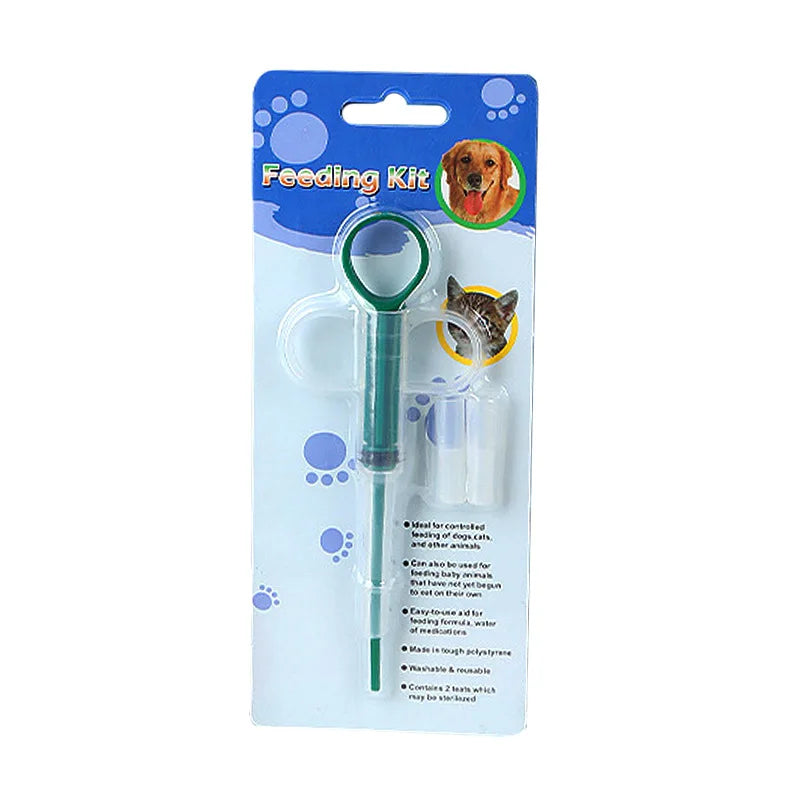 1PCS Pet Syringe Tablet Pill Gun Piller Push Dispenser Medicine Water Milk  Tube Feeder Tools Dog Accessories  Cat