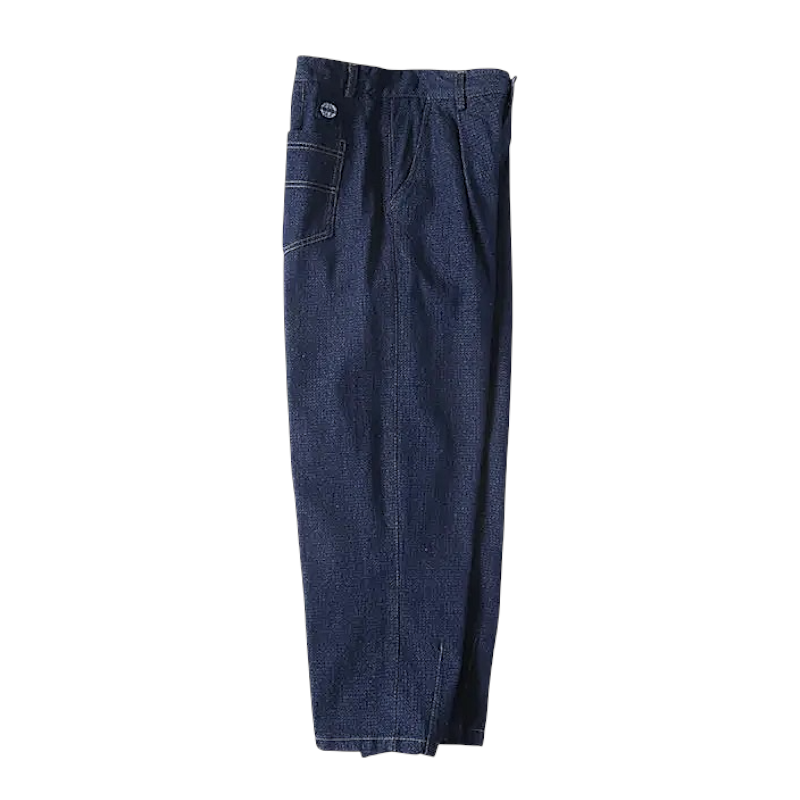 Baggy carrot denim jean