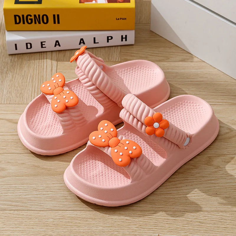 Women Slipper Clog Sandals Strawberry Fruit Cute Cloud Summer Flip Flops Beach Slides Home House Casual Cherry Shoes Flat Female