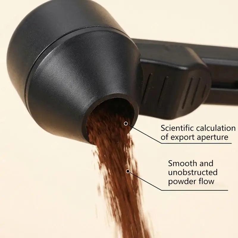 Spill-Proof Coffee Spoons Funnels Sliding Spoon Reusable With Longer Handle Coffee Scoop Measuring Spoon Funnel Kitchen Gadgets