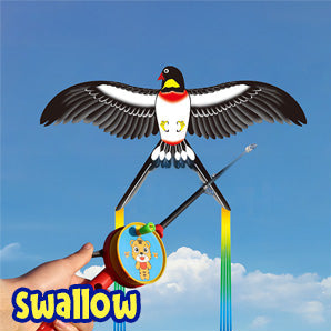 Aerial Animal Fishing Rod Kite