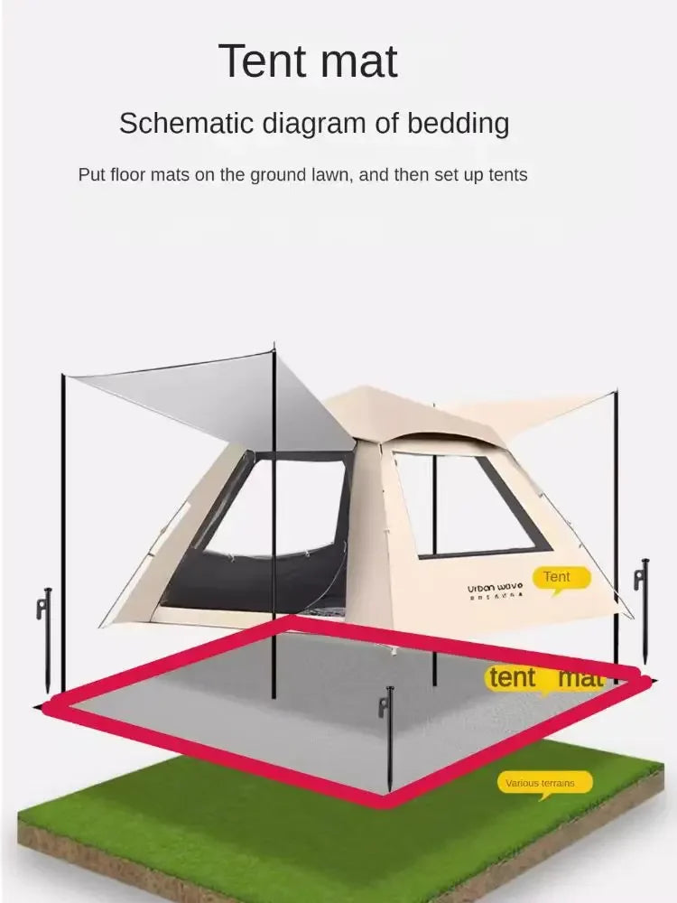 Suelo antihumedad para exteriores Esterilla de camping